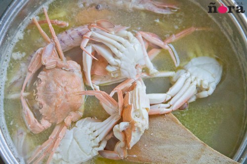 Merluza en suquet de cangrejos-1