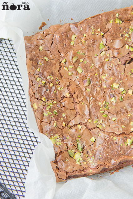 Brounie de pistachos-1
