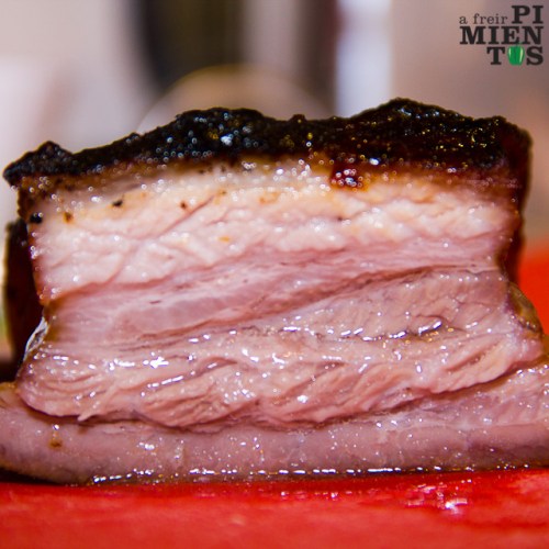 Así ha de quedar la panceta: jugosa